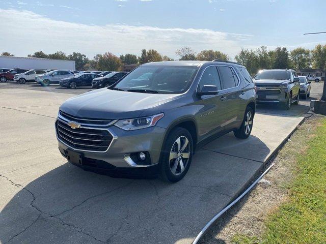 Used 2021 Chevrolet Traverse 3LT with VIN 1GNEVHKW8MJ217665 for sale in Dexter, MO