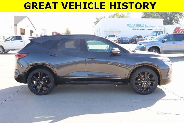 Used 2021 Chevrolet Blazer RS with VIN 3GNKBKRSXMS530971 for sale in Waverly, IA