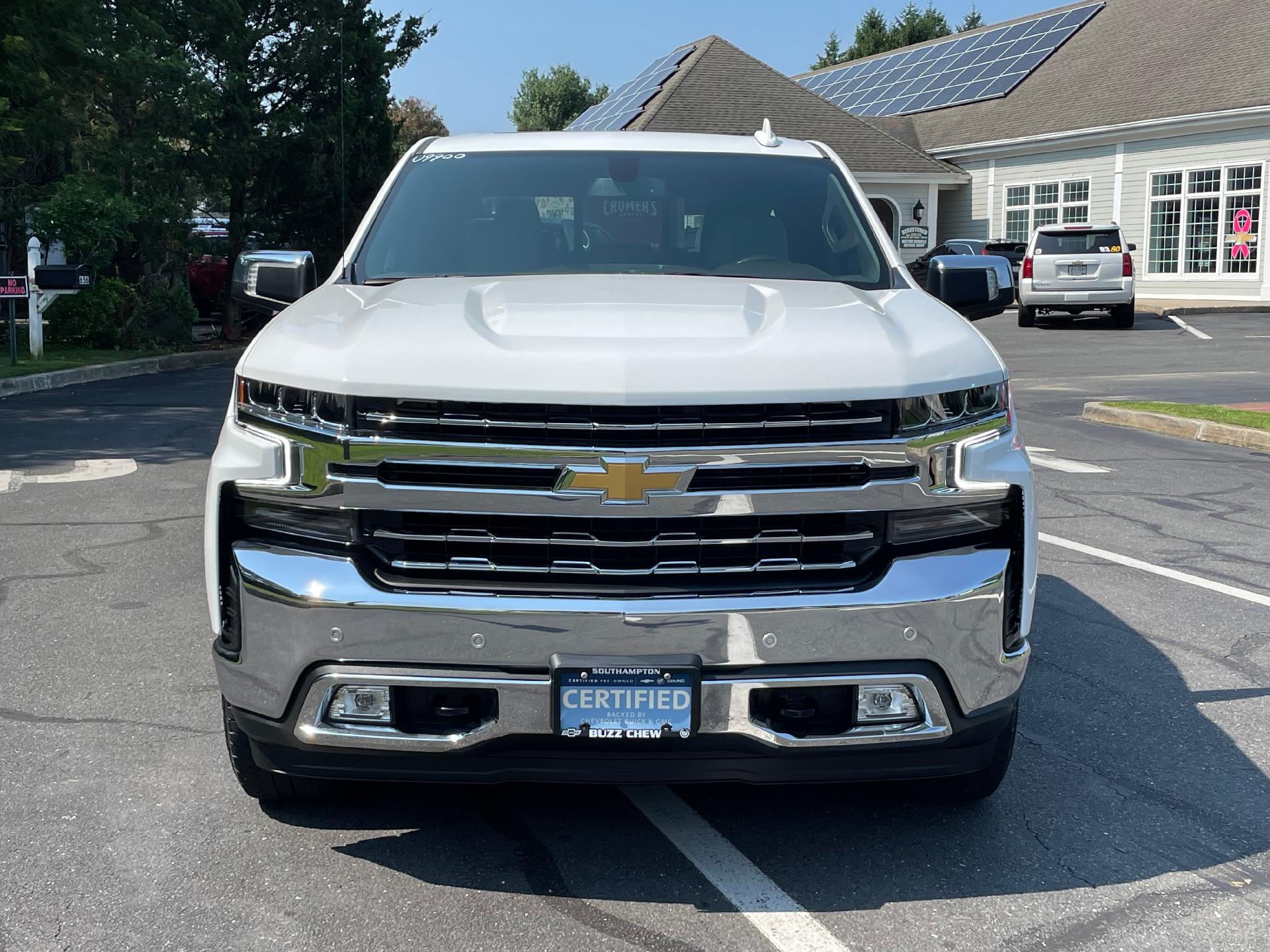 Certified 2021 Chevrolet Silverado 1500 LTZ with VIN 3GCUYGED7MG432567 for sale in Southampton, NY