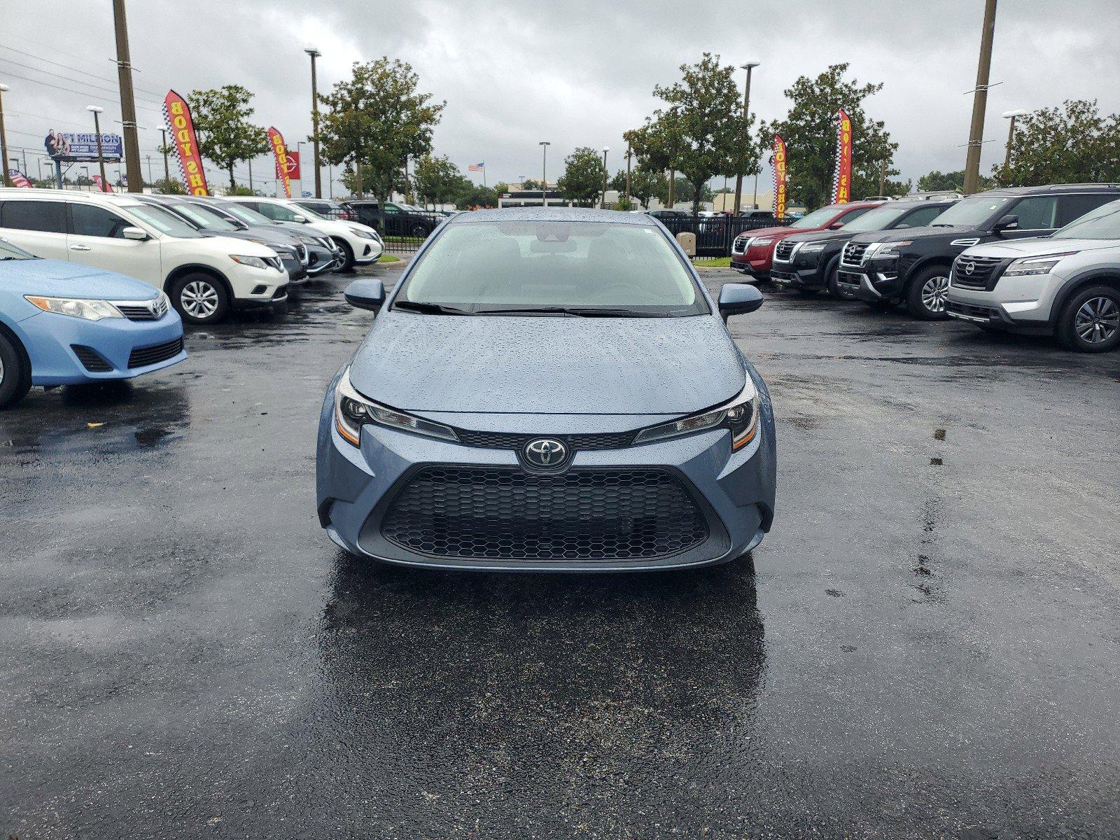 Used 2021 Toyota Corolla LE with VIN 5YFEPMAE4MP218733 for sale in Clermont, FL