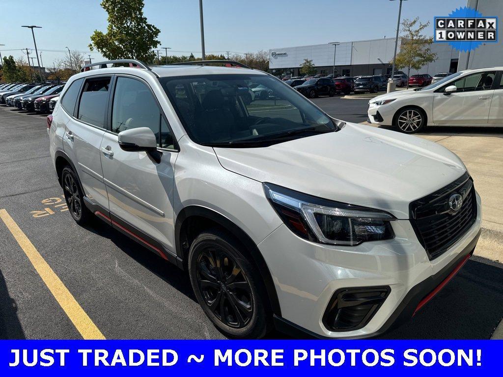 Used 2021 Subaru Forester Sport with VIN JF2SKARC2MH554249 for sale in Joliet, IL