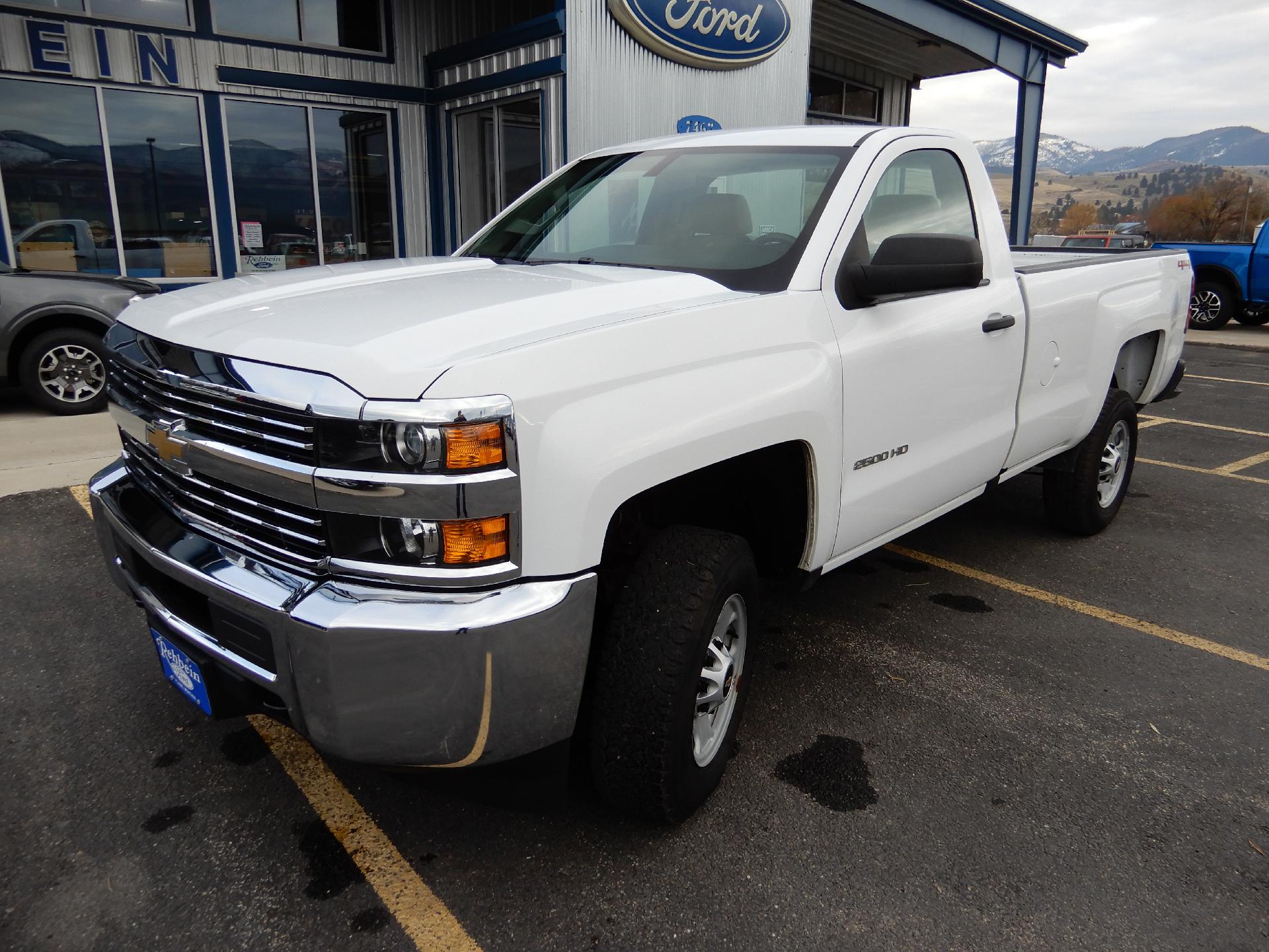 Used 2018 Chevrolet Silverado 2500HD Work Truck with VIN 1GC0KUEG2JZ309702 for sale in Plains, MT