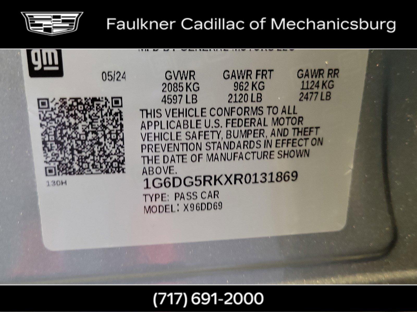 2024 Cadillac CT4 Vehicle Photo in MECHANICSBURG, PA 17050-1707