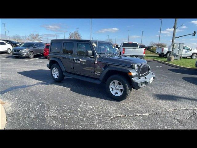 Used 2020 Jeep Wrangler Unlimited Sport S with VIN 1C4HJXDG7LW338691 for sale in Fenton, MO