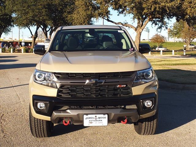 Certified 2022 Chevrolet Colorado Z71 with VIN 1GCGTDEN7N1106142 for sale in Denton, TX