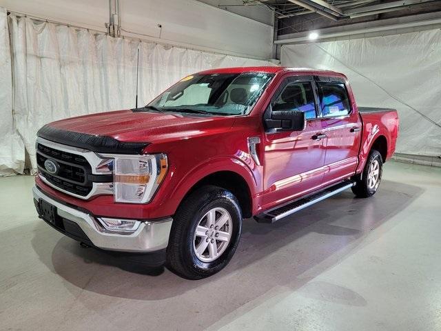 Used 2021 Ford F-150 XLT with VIN 1FTFW1E57MKF09659 for sale in Pinconning, MI