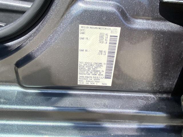 2023 Nissan Altima Vehicle Photo in DURANT, OK 74701-4624