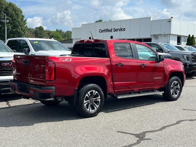 Certified 2021 Chevrolet Colorado Z71 with VIN 1GCGTDEN1M1200158 for sale in Asheville, NC