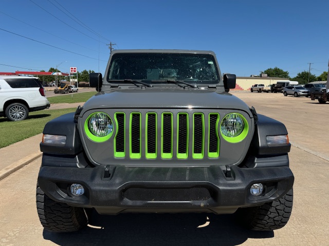 Used 2021 Jeep Wrangler Sport S with VIN 1C4HJXAG4MW627274 for sale in Alva, OK