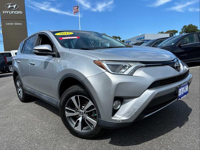 Used 2018 Toyota RAV4 XLE with VIN 2T3RFREV8JW816210 for sale in Toms River, NJ