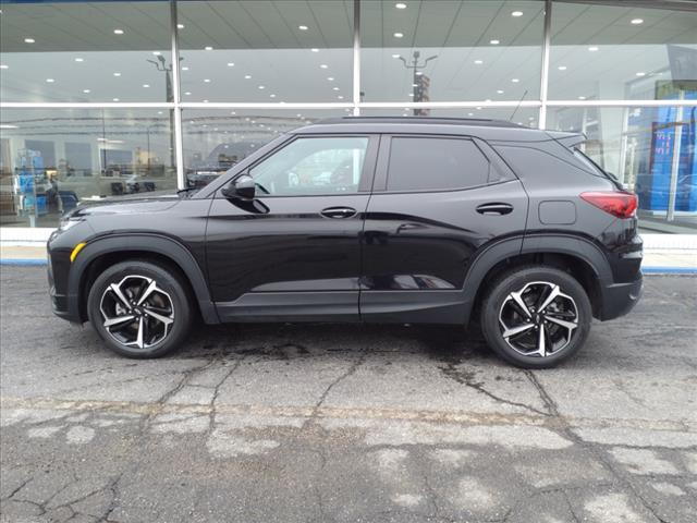 Used 2021 Chevrolet Trailblazer RS with VIN KL79MTSL2MB145696 for sale in Marion, IN