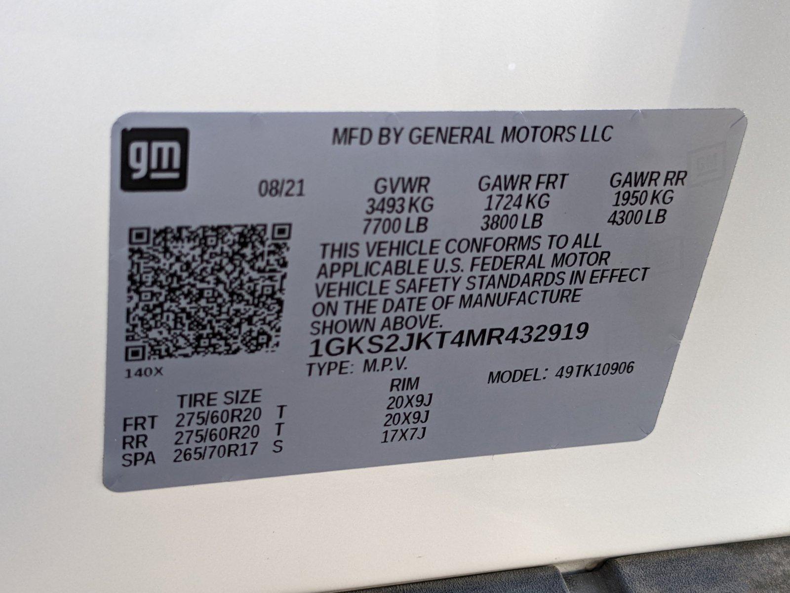 2021 GMC Yukon XL Vehicle Photo in VALENCIA, CA 91355-1705