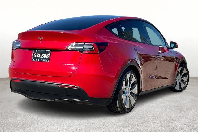 Used 2020 Tesla Model Y Long Range with VIN 5YJYGDEE7LF027552 for sale in Tulsa, OK