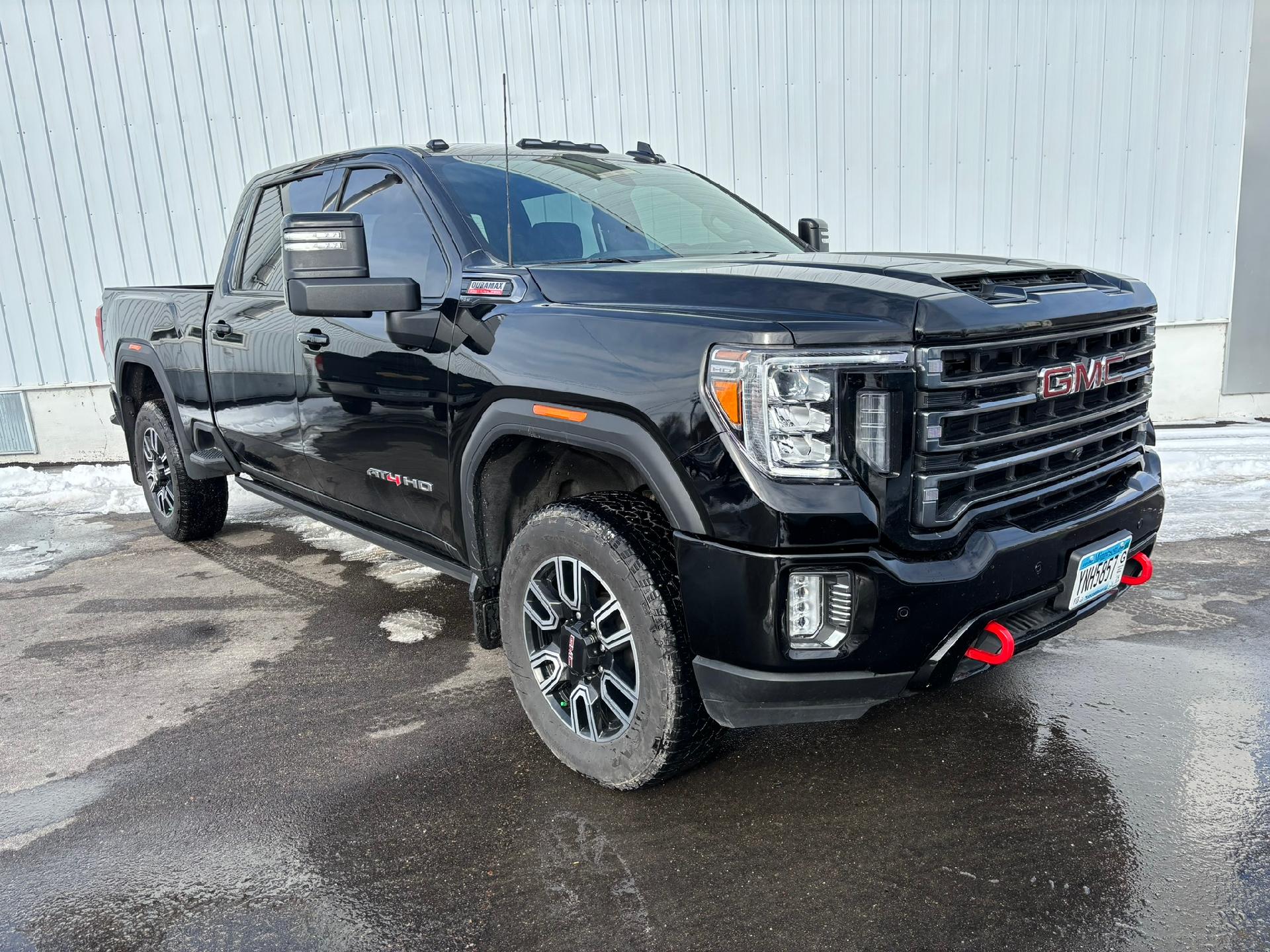 Used 2023 GMC Sierra 3500HD AT4 with VIN 1GT49VEY6PF157574 for sale in Red Lake Falls, Minnesota