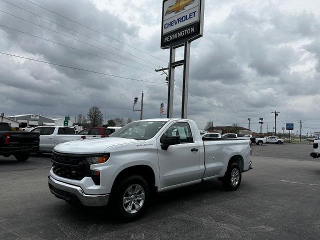 Used 2023 Chevrolet Silverado 1500 Work Truck with VIN 3GCNAAEDXPG293299 for sale in Salem, IL