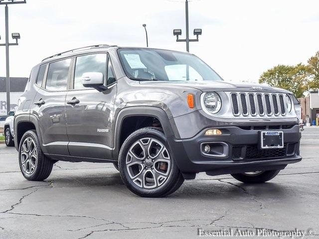 Used 2017 Jeep Renegade Limited with VIN ZACCJBDB9HPF04568 for sale in Oak Lawn, IL