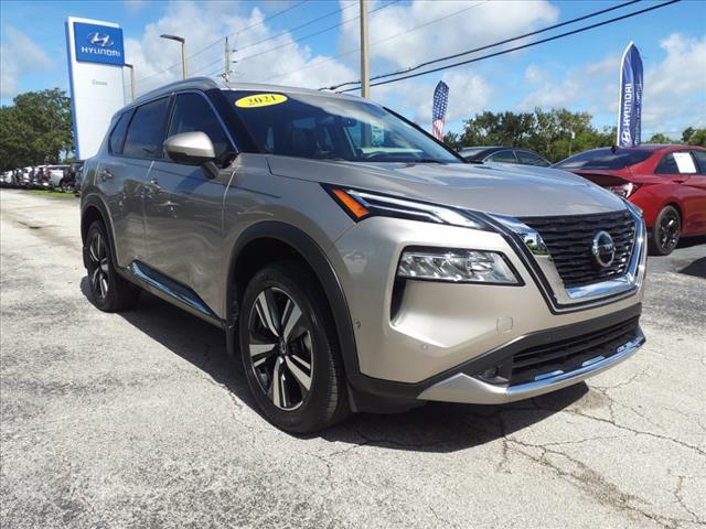 Used 2021 Nissan Rogue Platinum with VIN JN8AT3DCXMW105976 for sale in Cocoa, FL