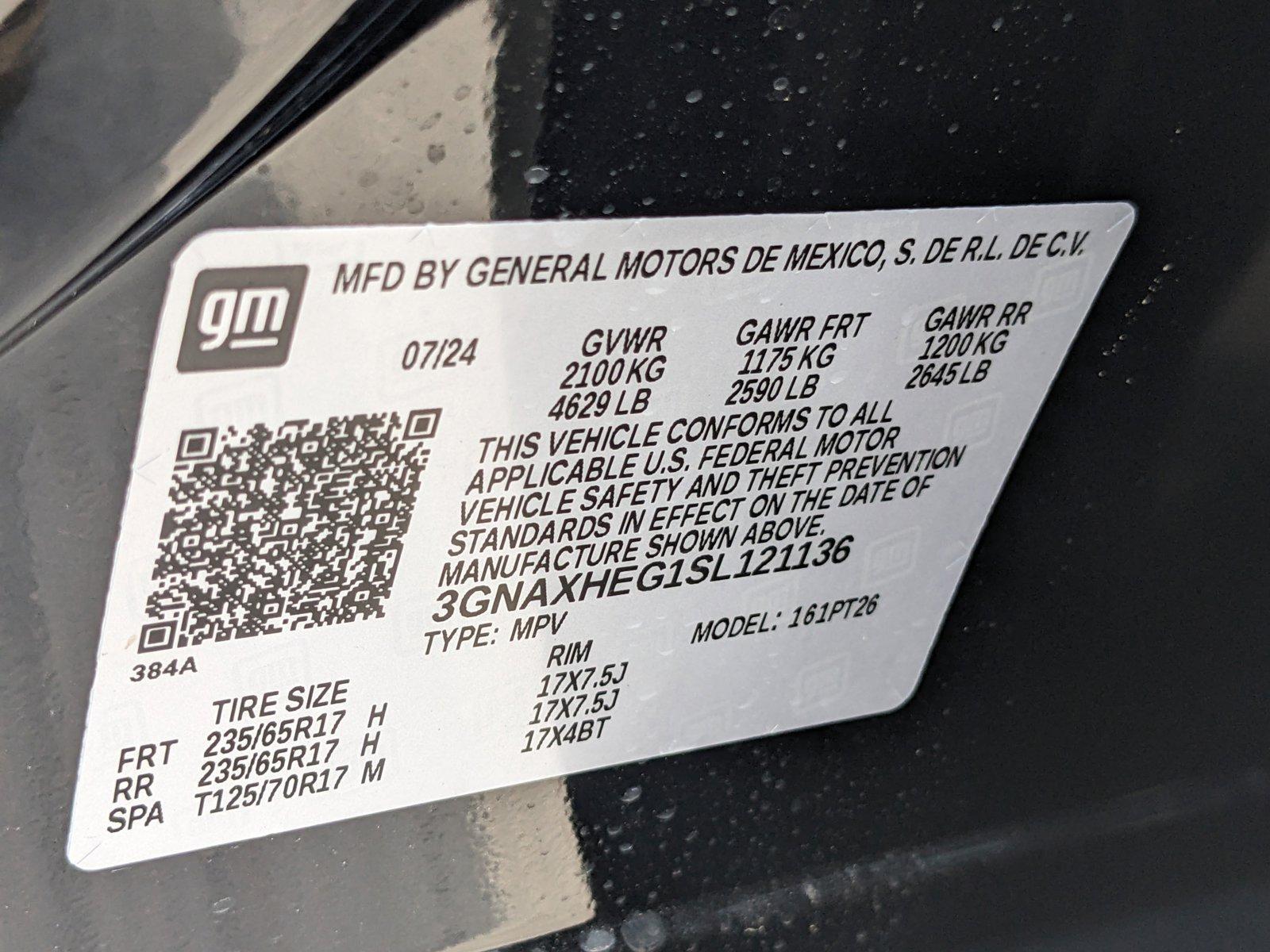 2025 Chevrolet Equinox Vehicle Photo in MIAMI, FL 33172-3015