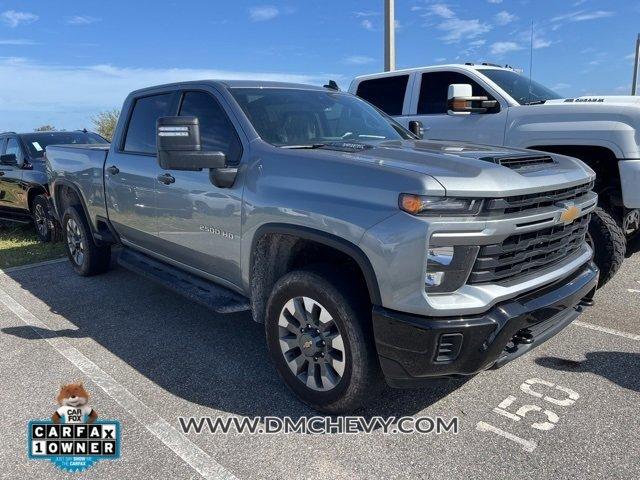 Used 2024 Chevrolet Silverado 2500HD Custom with VIN 2GC4YMEY3R1122644 for sale in Clermont, FL