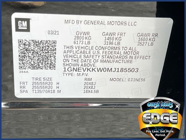 2021 Chevrolet Traverse Vehicle Photo in FREEPORT, NY 11520-3923