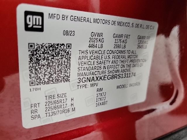 2024 Chevrolet Equinox Vehicle Photo in Madison, WI 53713