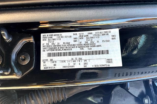 2020 Ford F-150 Vehicle Photo in Tulsa, OK 74145