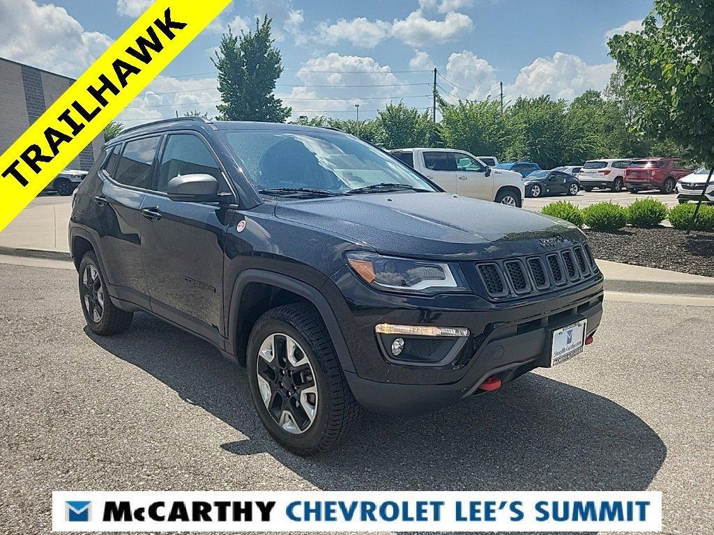 Used 2018 Jeep Compass Trailhawk with VIN 3C4NJDDB4JT199905 for sale in Kansas City