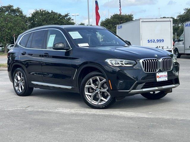 Used 2022 BMW X3 30i with VIN 5UX43DP09N9N23413 for sale in Baytown, TX