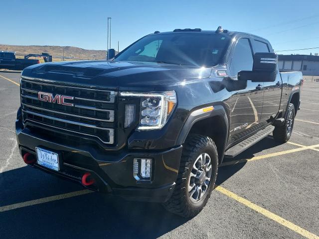 Used 2023 GMC Sierra 2500HD AT4 with VIN 1GT49PEY0PF189027 for sale in Rock Springs, WY