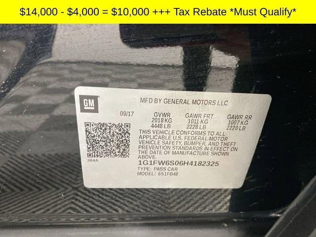 2017 Chevrolet Bolt EV Vehicle Photo in ALLIANCE, OH 44601-4622