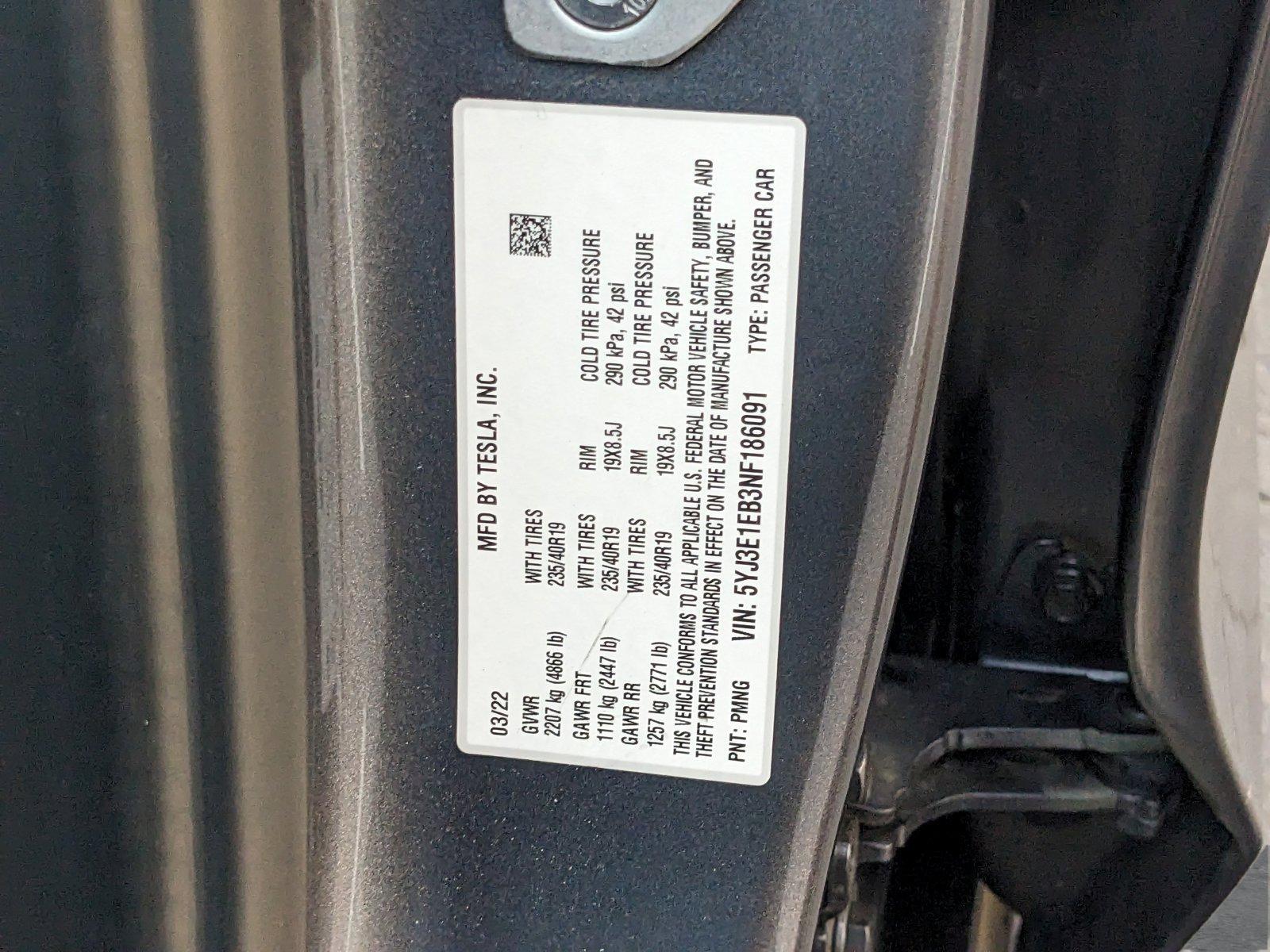 2022 Tesla Model 3 Vehicle Photo in Sanford, FL 32771