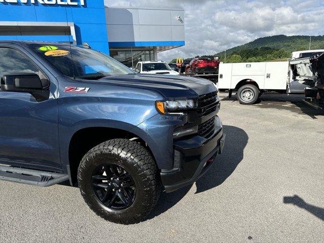 Used 2021 Chevrolet Silverado 1500 LT Trail Boss with VIN 1GCPYFEDXMZ160135 for sale in Sutton, WV