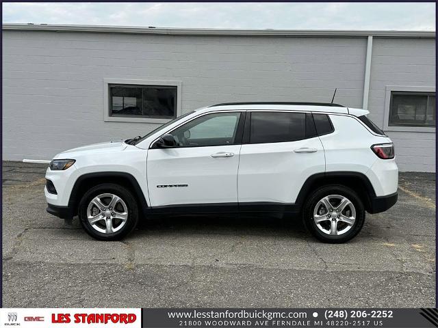 Used 2023 Jeep Compass Latitude with VIN 3C4NJDBN3PT553144 for sale in Ferndale, MI