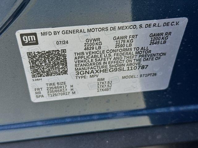 2025 Chevrolet Equinox Vehicle Photo in RIVERSIDE, CA 92504-4106