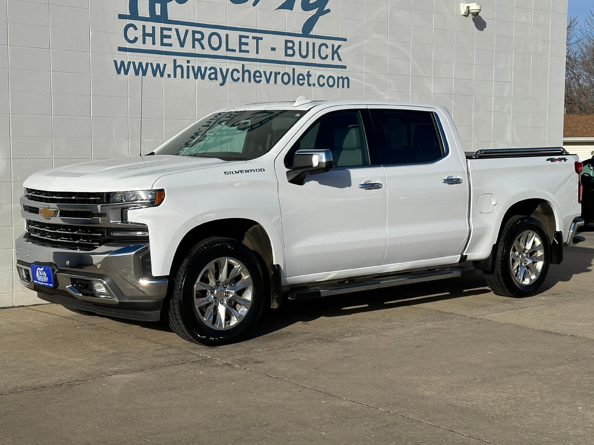 Used 2021 Chevrolet Silverado 1500 LTZ with VIN 3GCUYGEDXMG185416 for sale in Rock Valley, IA