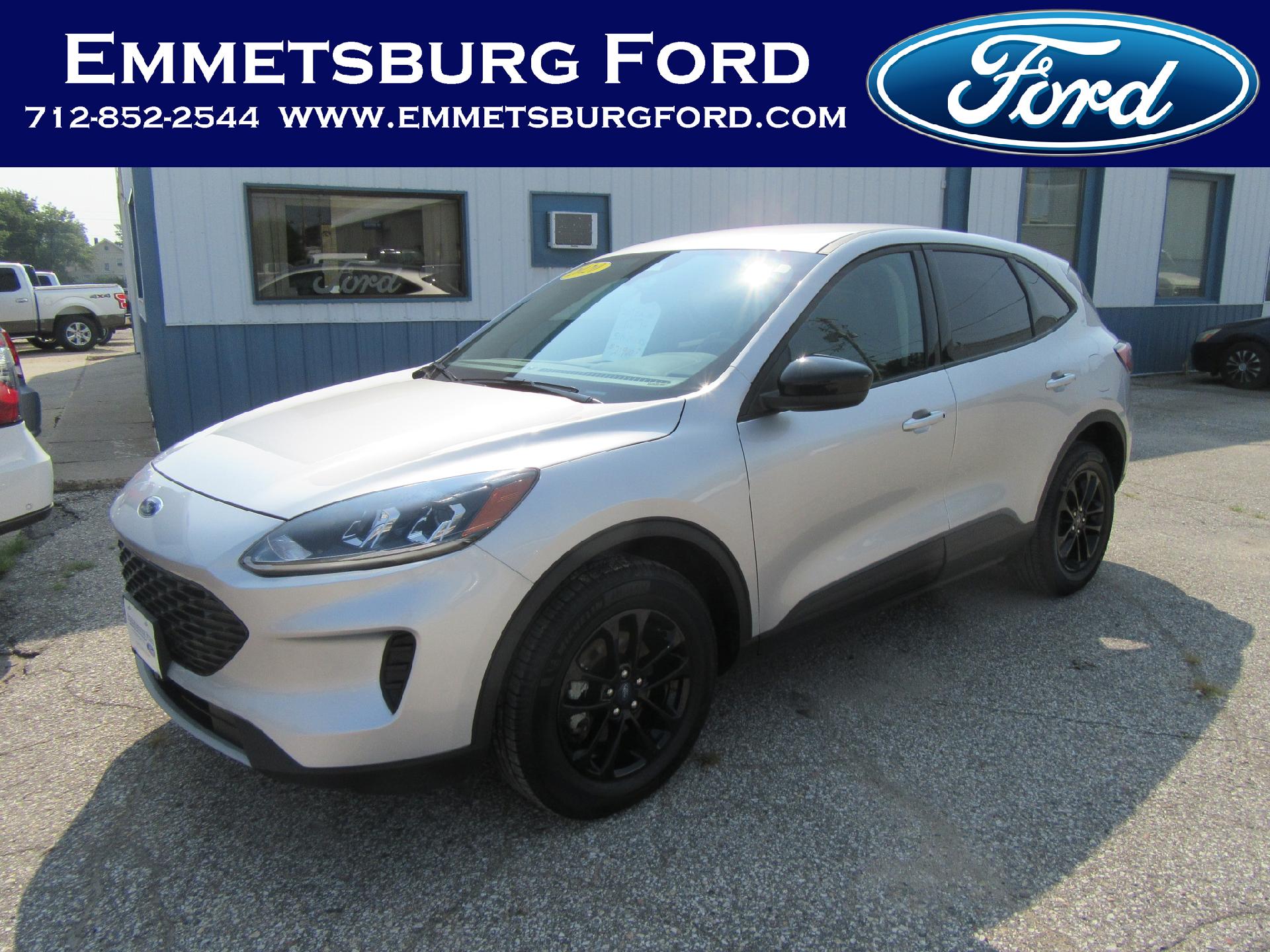 Used 2020 Ford Escape SE with VIN 1FMCU9BZ5LUB14134 for sale in Emmetsburg, IA