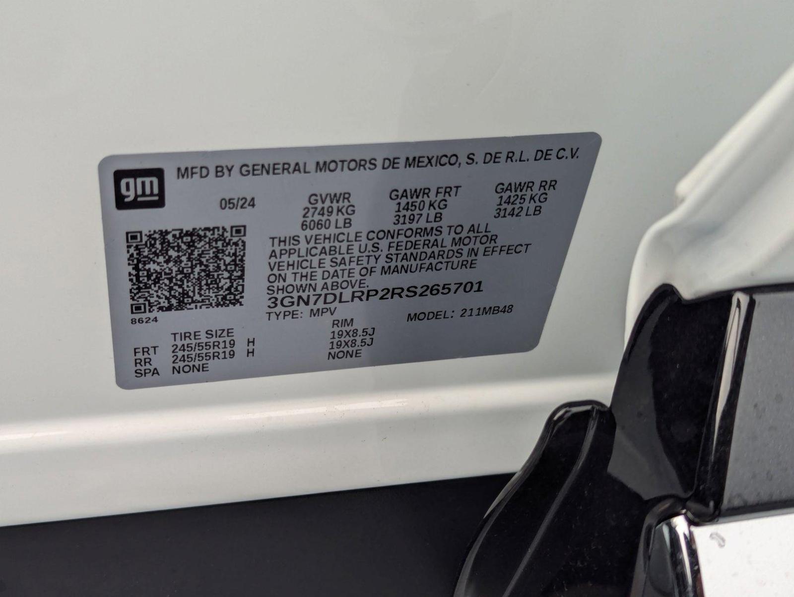 2024 Chevrolet Equinox EV Vehicle Photo in MIAMI, FL 33134-2699