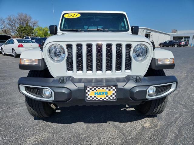 Used 2023 Jeep Gladiator Overland with VIN 1C6HJTFGXPL507395 for sale in Hays, KS