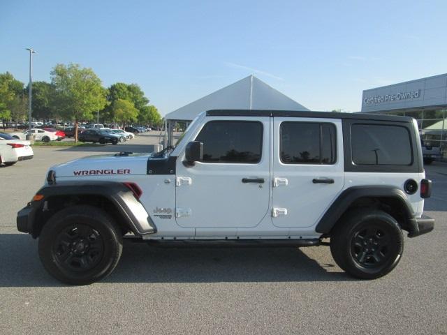 Used 2018 Jeep All-New Wrangler Unlimited Sport with VIN 1C4HJXDN3JW300726 for sale in Bentonville, AR