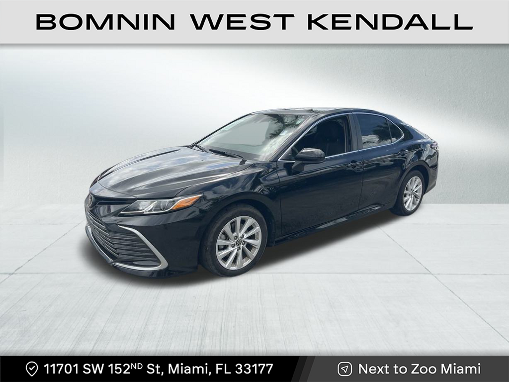 Used 2022 Toyota Camry LE with VIN 4T1C11AK8NU624981 for sale in Miami, FL