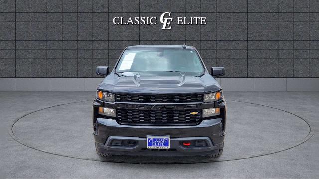 Used 2022 Chevrolet Silverado 1500 Limited Custom with VIN 3GCPWBEK4NG112953 for sale in Houston, TX