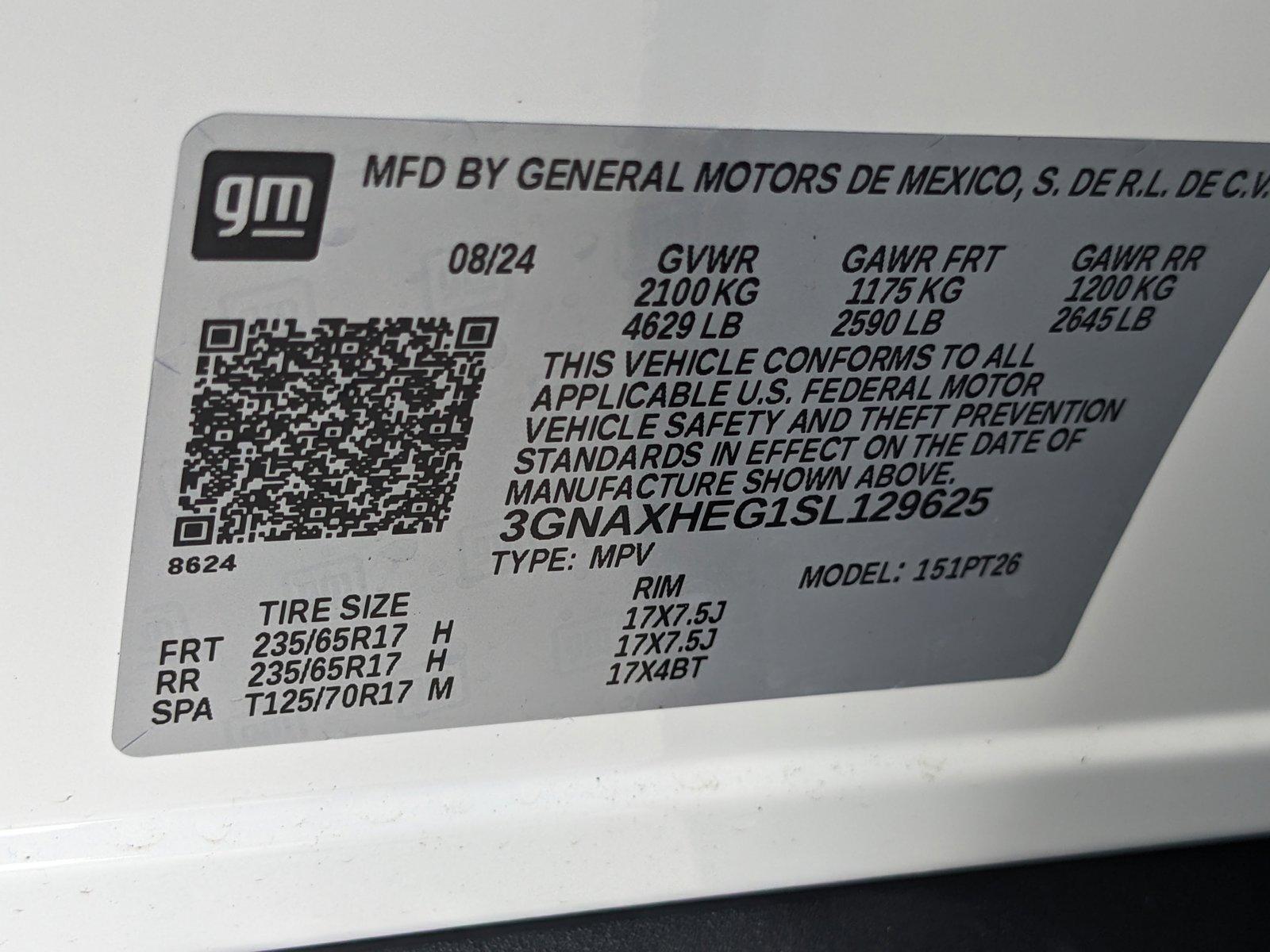 2025 Chevrolet Equinox Vehicle Photo in MIAMI, FL 33172-3015