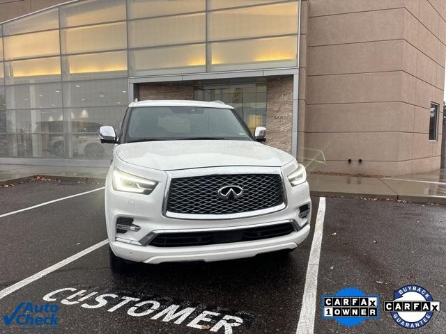 Used 2021 INFINITI QX80 Sensory 4WD with VIN JN8AZ2BE0M9268065 for sale in Albuquerque, NM