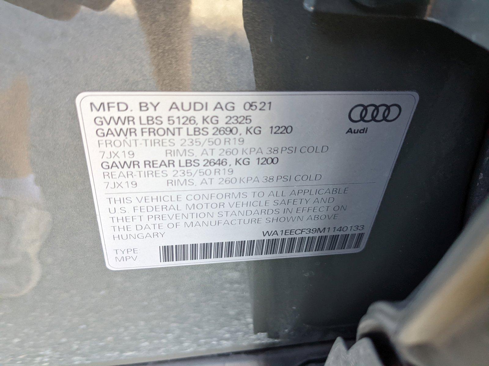 2021 Audi Q3 Vehicle Photo in Orlando, FL 32811