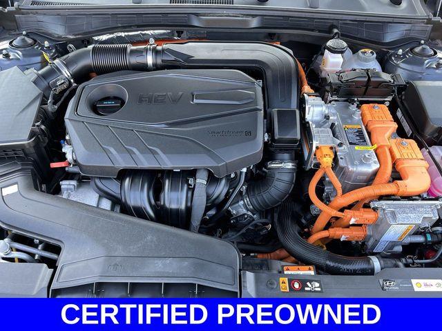 2021 Hyundai SONATA Hybrid Vehicle Photo in Highland, IN 46322-2506