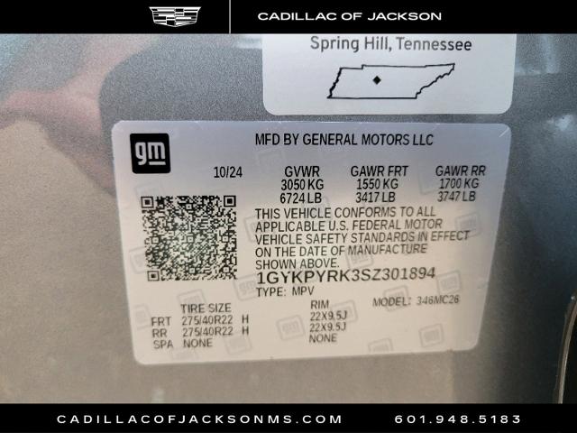 2025 Cadillac LYRIQ Vehicle Photo in RIDGELAND, MS 39157-4406