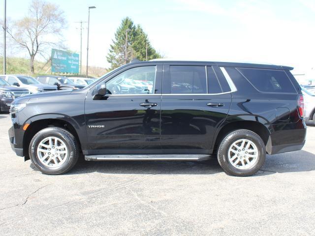 Used 2022 Chevrolet Tahoe LT with VIN 1GNSKNKD8NR330821 for sale in Jonesville, MI