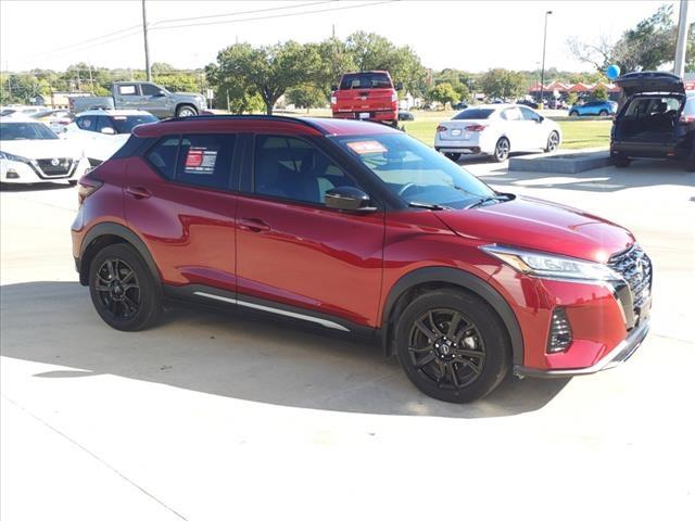 Certified 2023 Nissan Kicks SR with VIN 3N1CP5DV5PL537703 for sale in Ada, OK