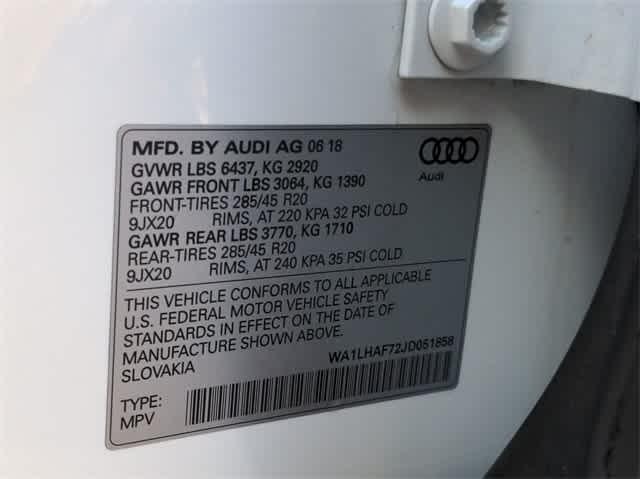 2018 Audi Q7 Vehicle Photo in Corpus Christi, TX 78411