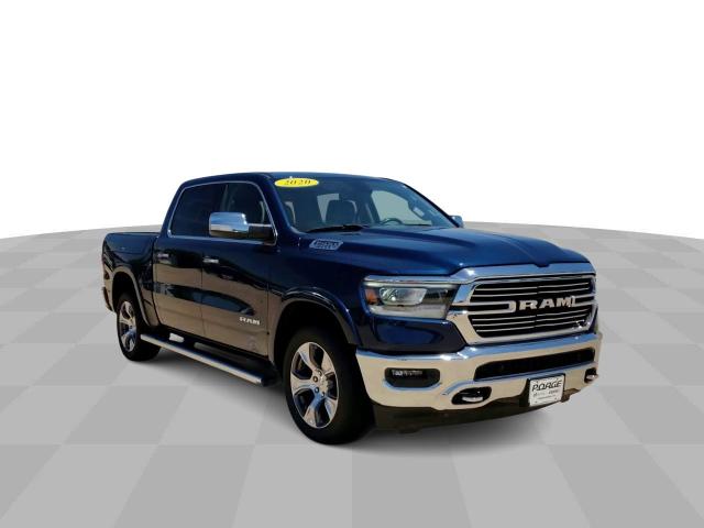 Used 2020 RAM Ram 1500 Pickup Laramie with VIN 1C6SRFJT9LN397782 for sale in Quincy, IL